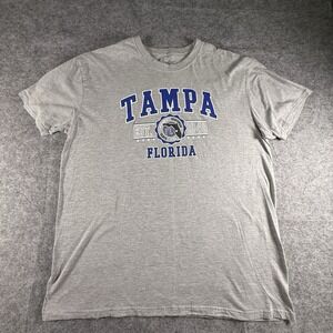 Tampa Shortsleeve TShirt Gray ‎ Size 2XL Unisex